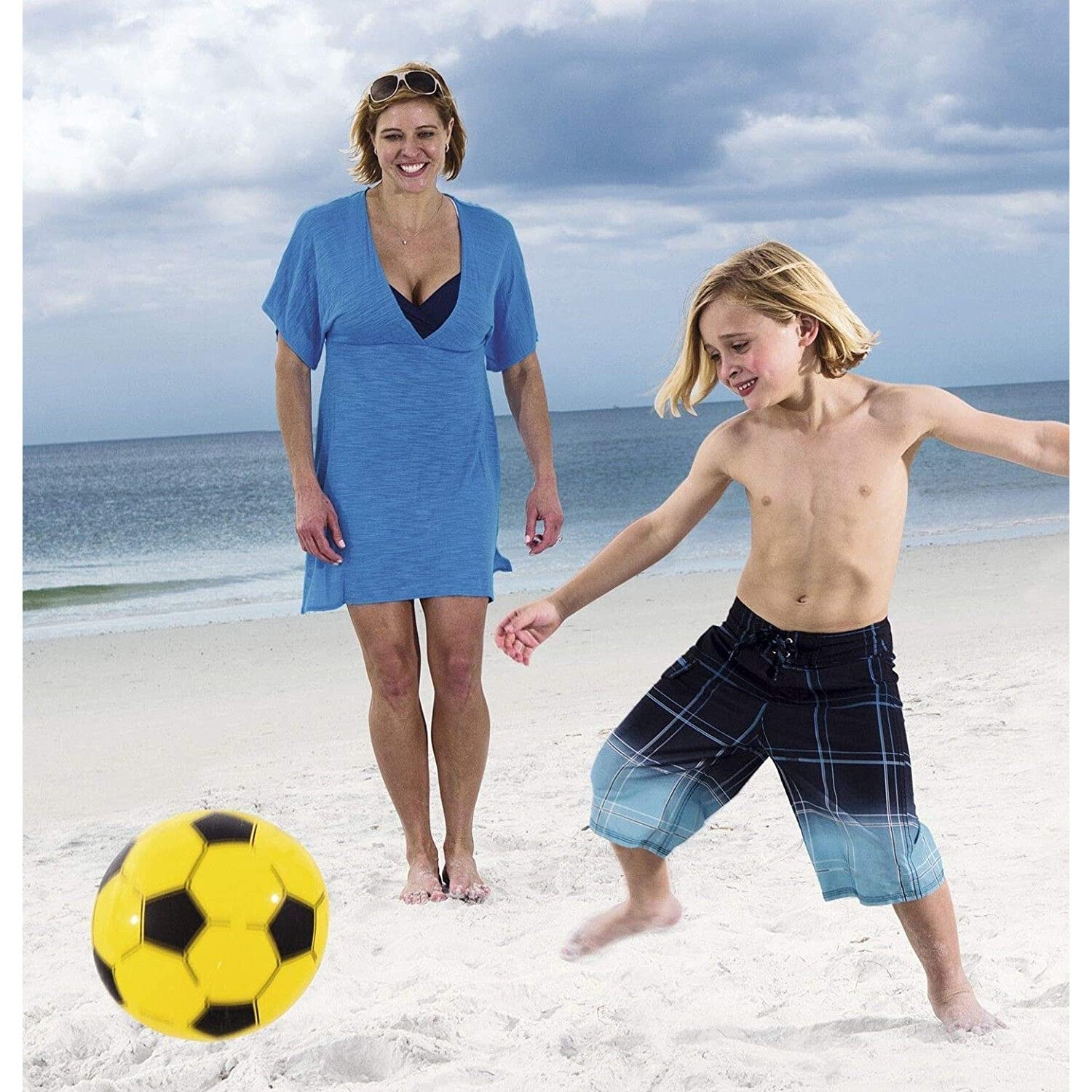 4 X Inflatable Reusable Sea Beach Volleyball Swimming Pool Holiday Party Balls
