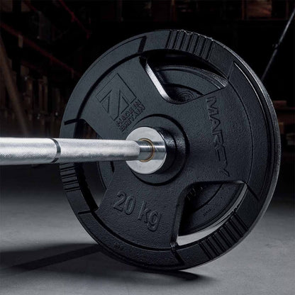 Made in Britain Eco 100Kg Olympic Weight Set with 7Ft Barbell
