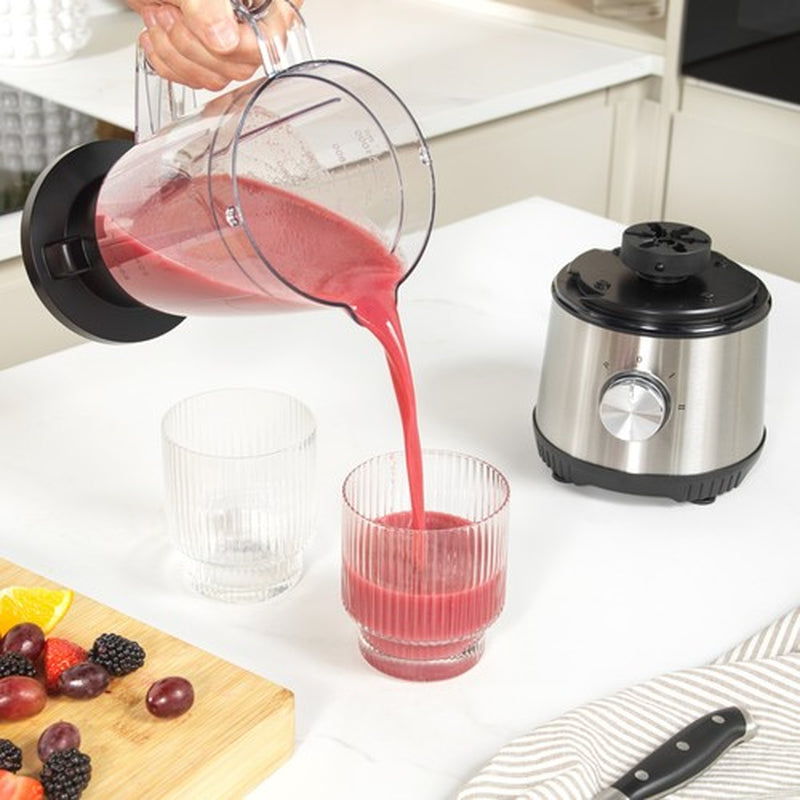 Salter Blender Juicer Set Smoothie Maker 4 in 1 600 Ml Bottle, 2 Speeds, 400 W