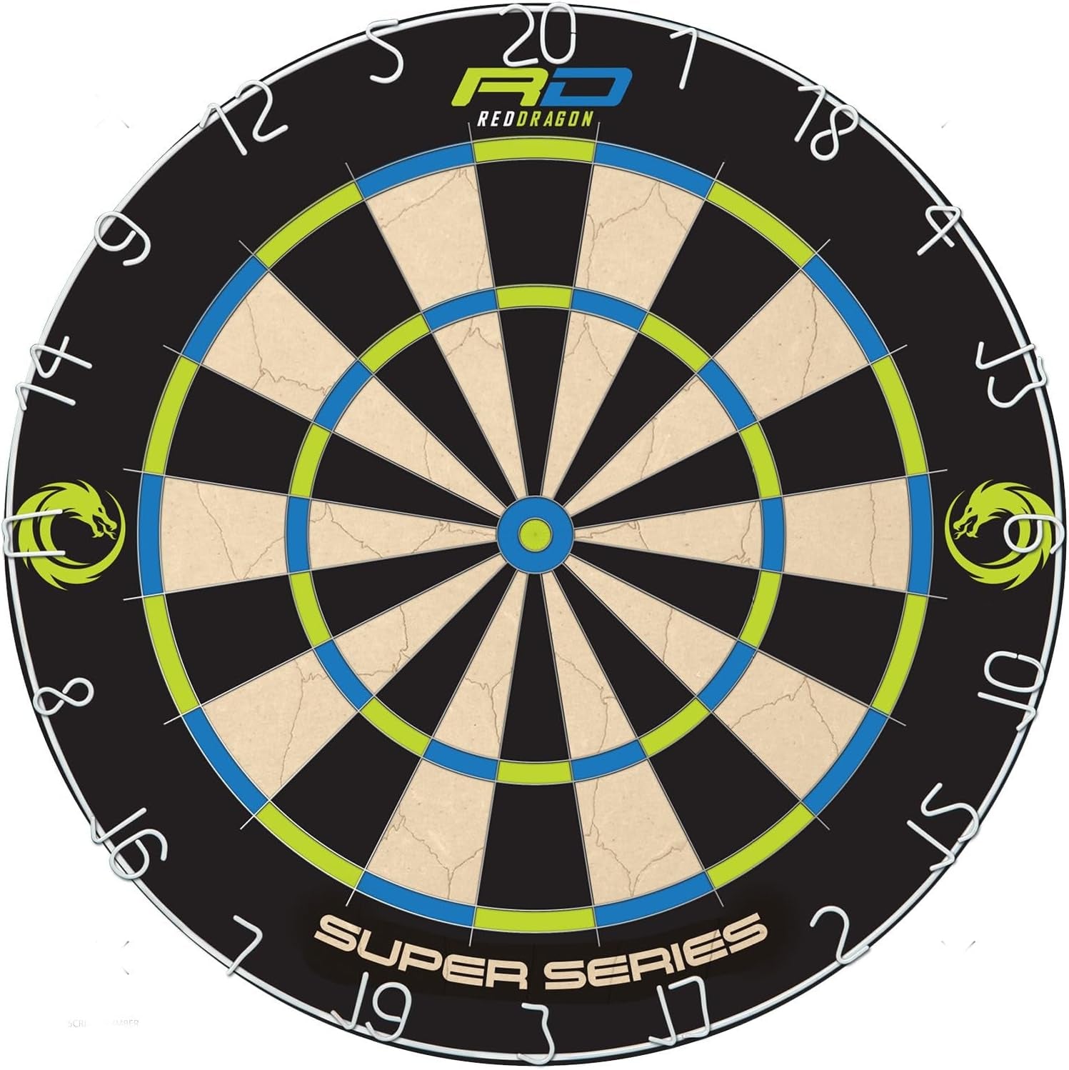 Professional Dartboard Sets - Tournament Standard Quality and Durable Surround with 2X Sets Steel Tip Darts