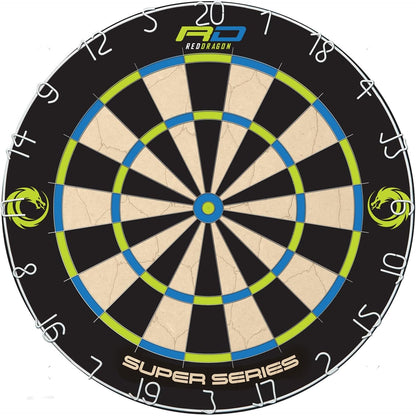 Professional Dartboard Sets - Tournament Standard Quality and Durable Surround with 2X Sets Steel Tip Darts