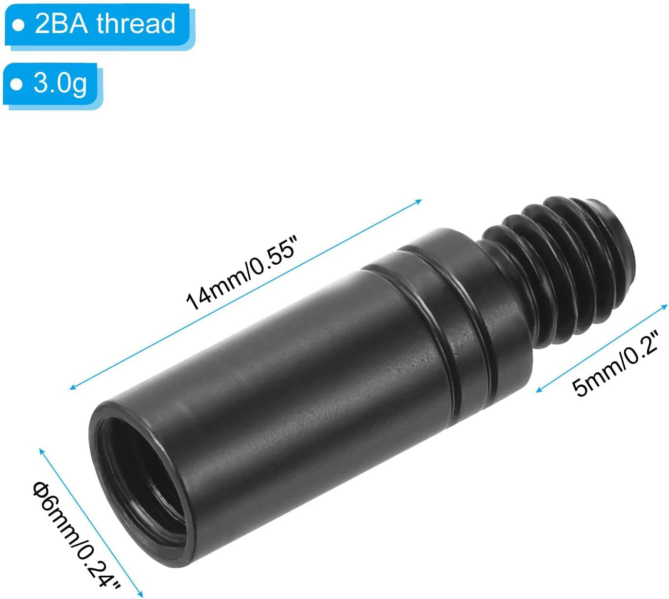 Copper Dart Weights, Darts Weight Accentuator 2BA Thread Dart Weights Adjuster Dart Accessories