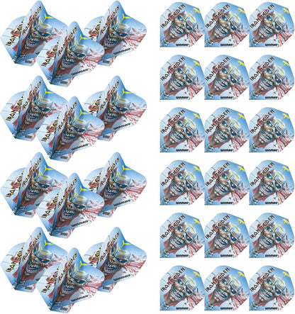 Rock Legends Dart Flights - 10 Sets per Pack (Total 30 Dart Flights) Available in Varying Designs
