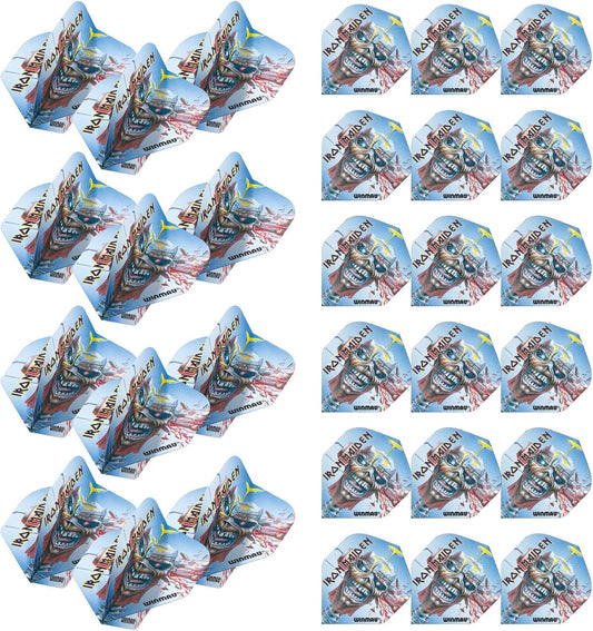 Rock Legends Dart Flights - 10 Sets per Pack (Total 30 Dart Flights) Available in Varying Designs