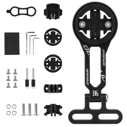 Adjustable Bicycle Mount Bike Accessories Extended Bike Computer Mount Combo Extended Mount for Bike Lights Sports Action Camera