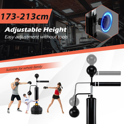 Boxing Speed Trainer Freestanding 360° Spinning Bar
